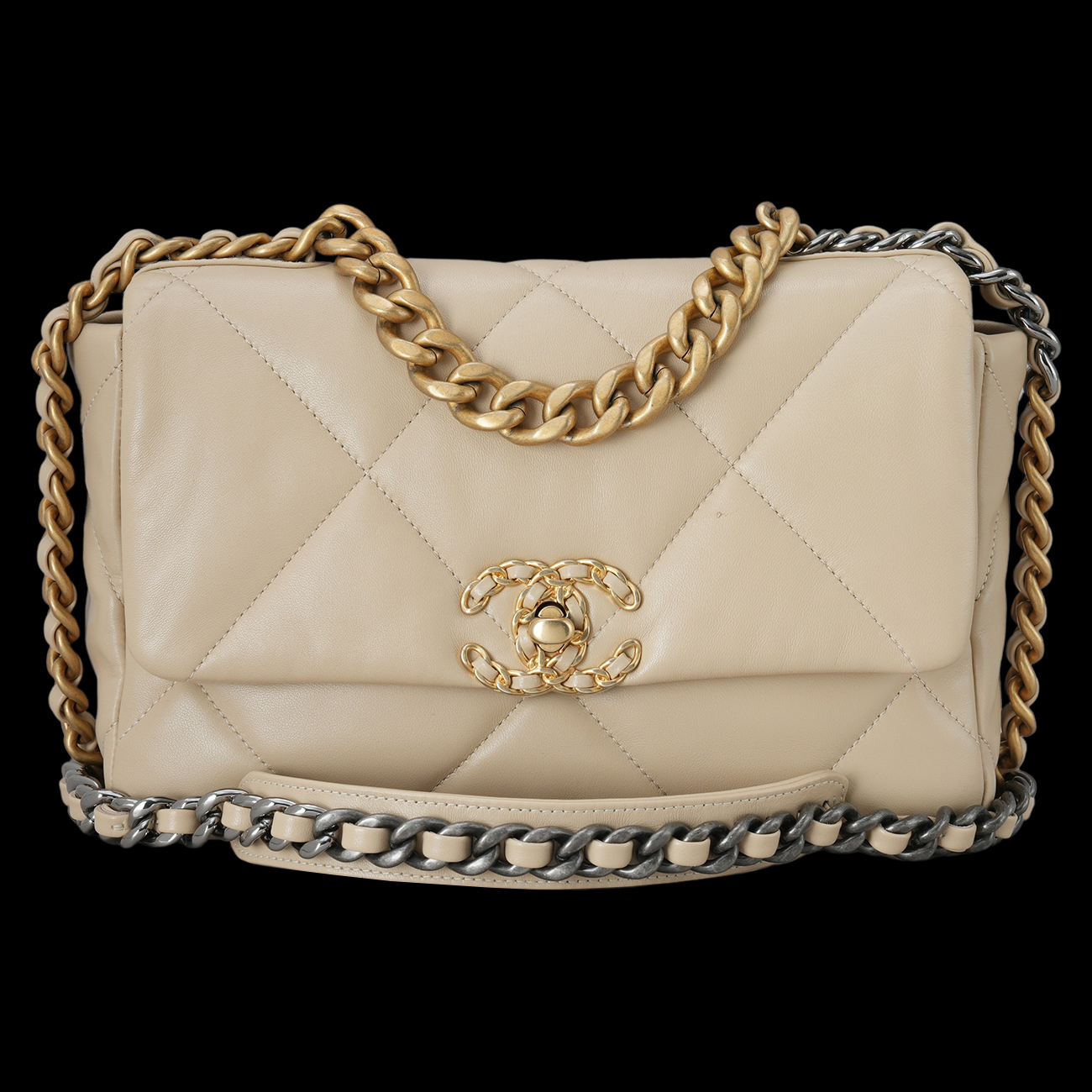 CHANEL(USED)샤넬 AS1160 19백 미듐