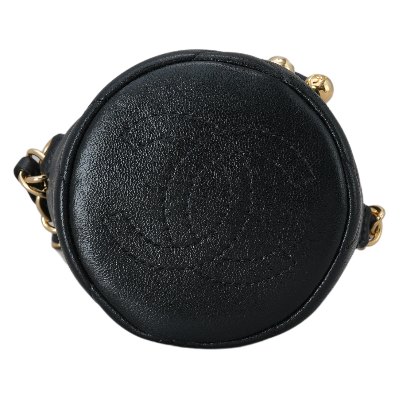 CHANEL(USED)샤넬 필로우 크러쉬 드로스트링 미니 버킷백