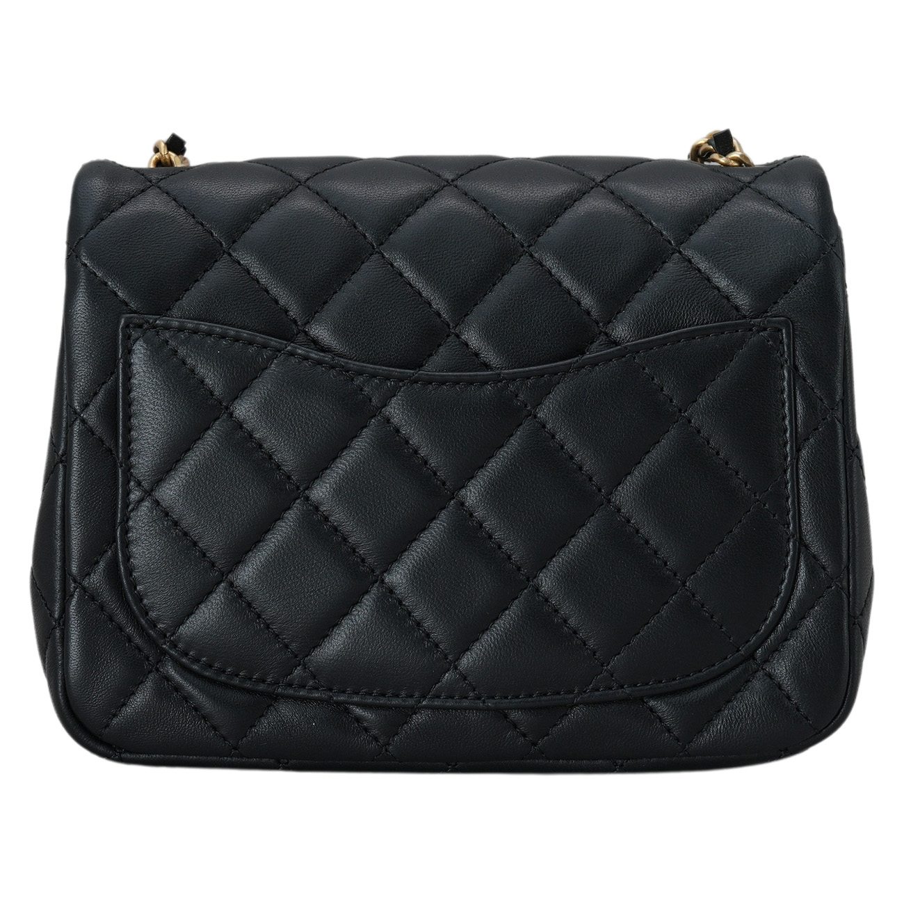 CHANEL(USED)샤넬 램스킨 골든볼 쁘띠삭