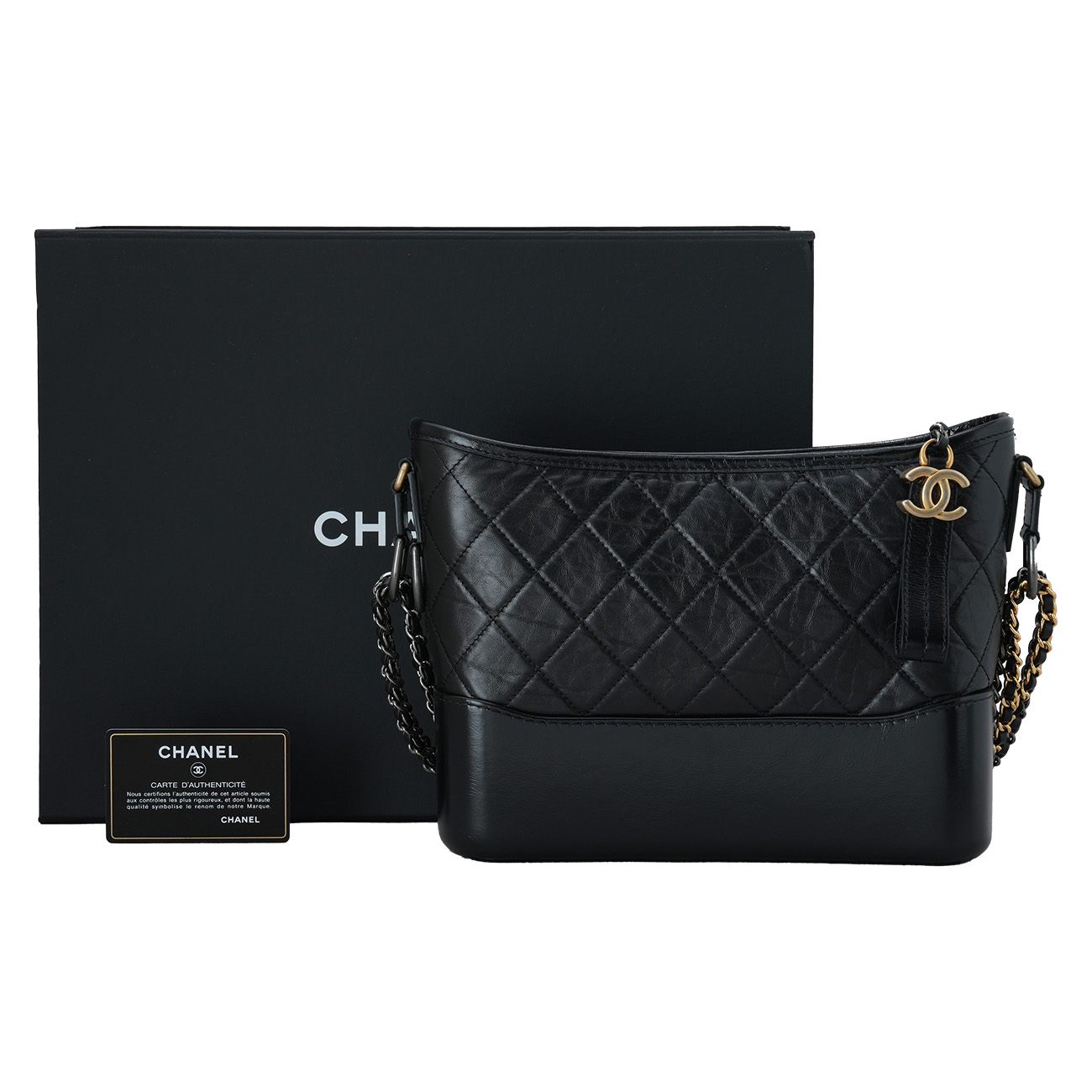 CHANEL(USED)샤넬 AS1521 가브리엘 호보백 뉴미듐