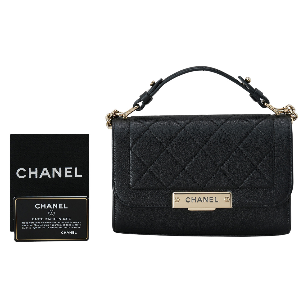 CHANEL(USED)샤넬 시즌 체인 플랩백