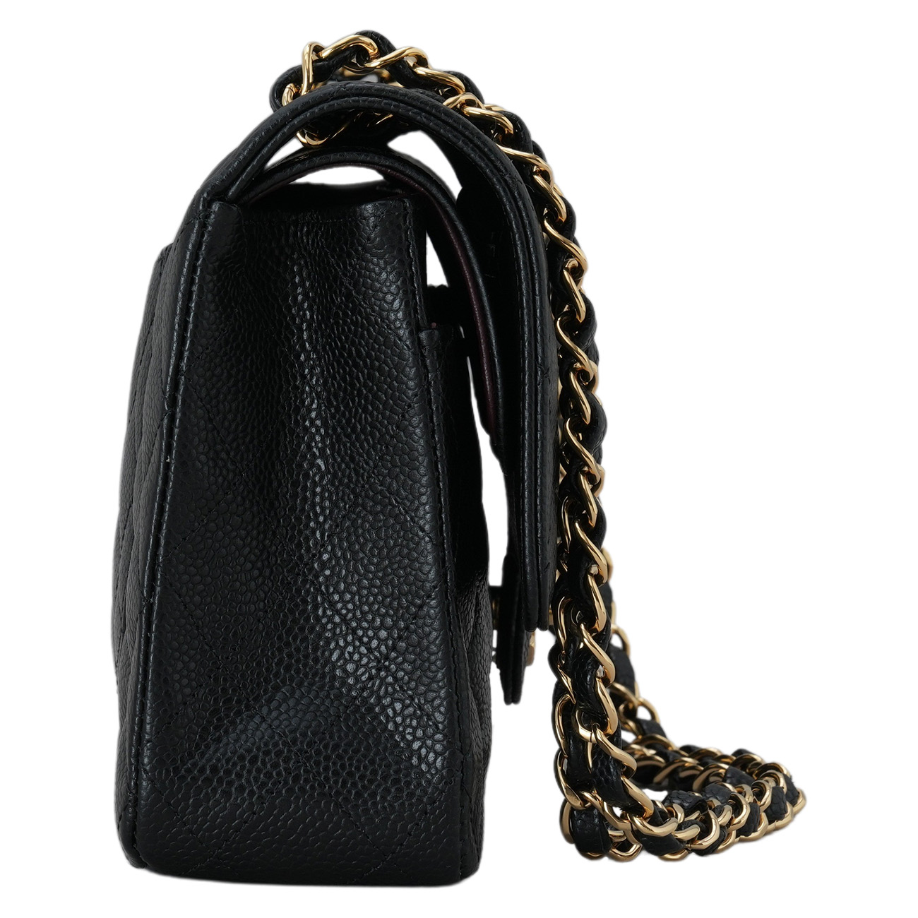 CHANEL(USED)샤넬 A01112 캐비어 클래식 미듐 플랩백