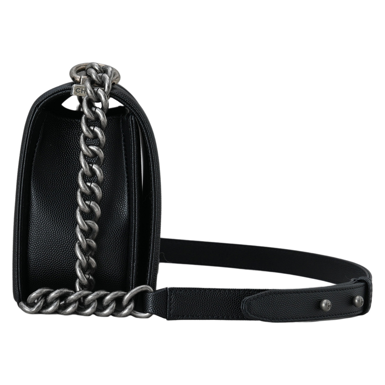 CHANEL(USED)샤넬 캐비어 보이샤넬 미듐 플랩백