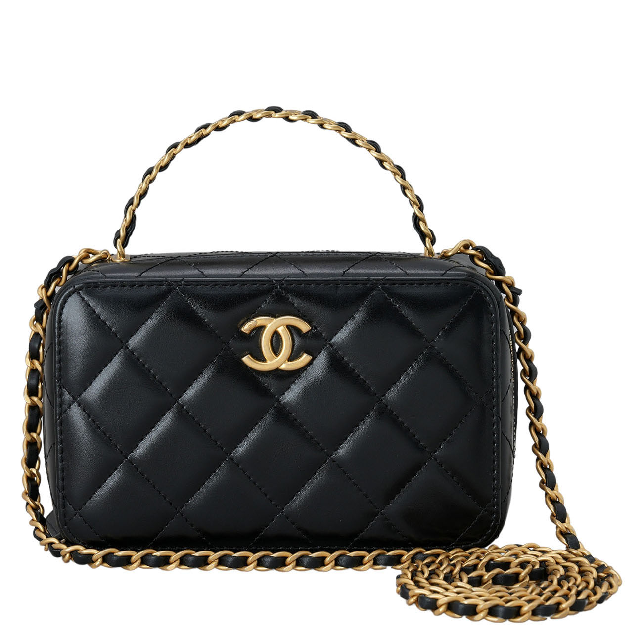 CHANEL(USED)샤넬 AP3246 베니티 핸들 체인 숄더백