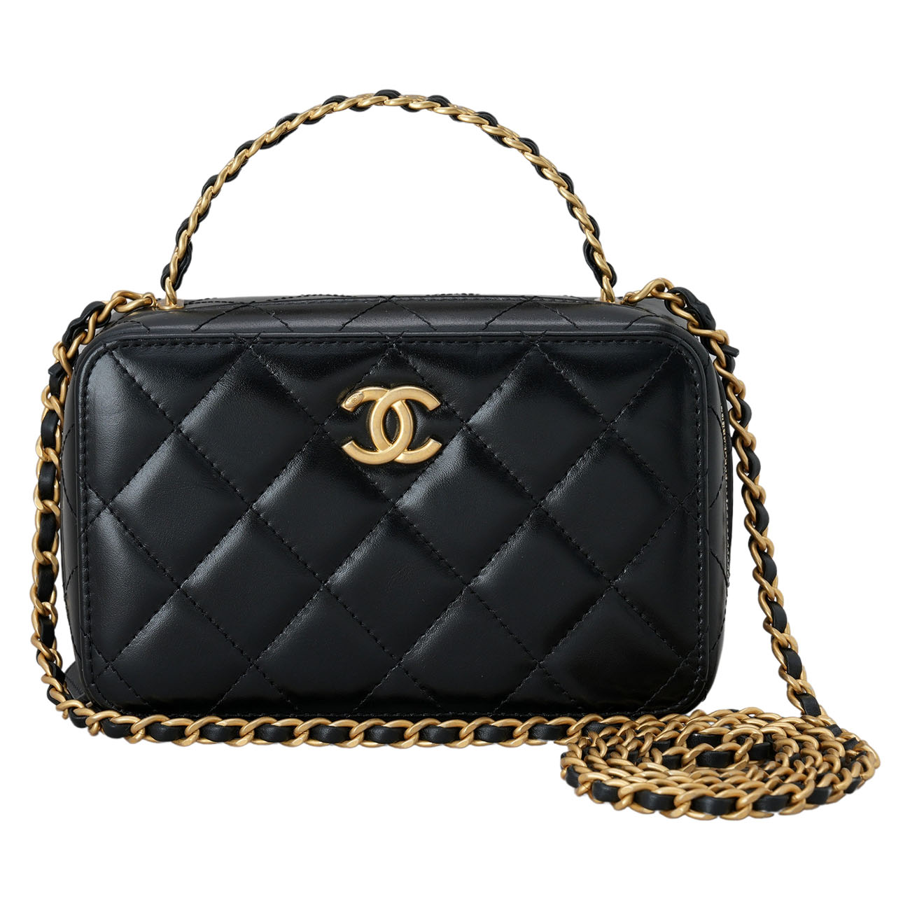 CHANEL(USED)샤넬 AP3246 베니티 핸들 체인 숄더백