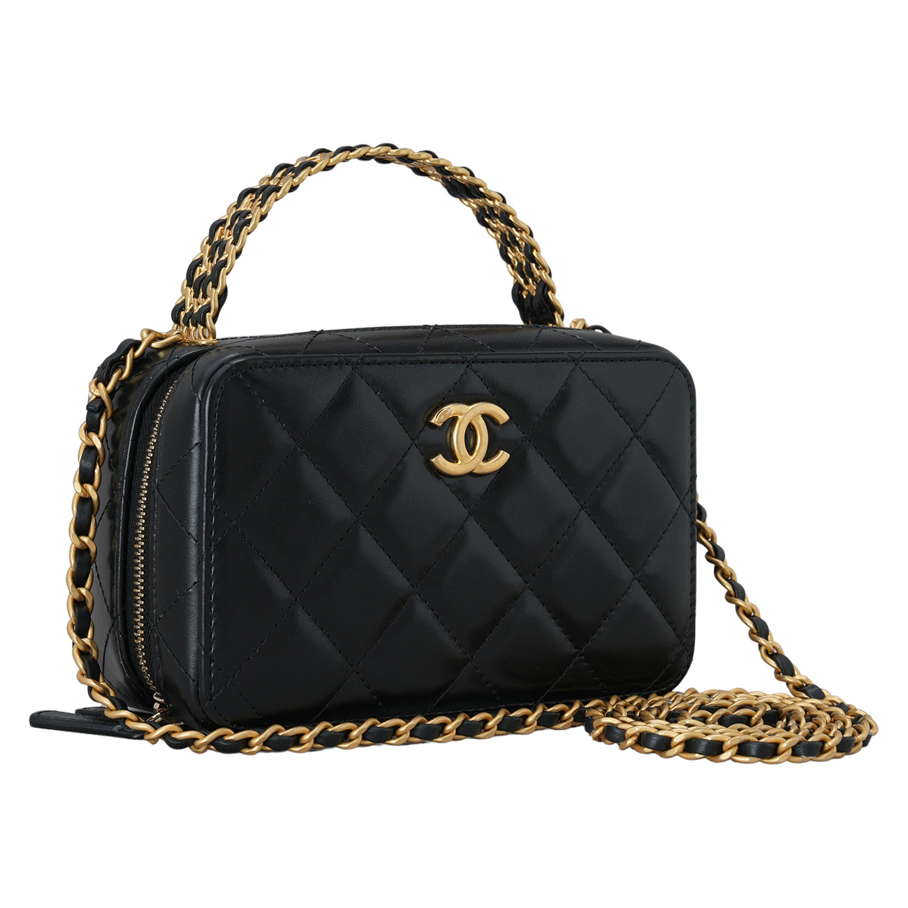 CHANEL(USED)샤넬 AP3246 베니티 핸들 체인 숄더백