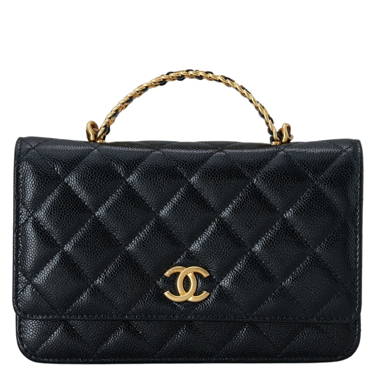 CHANEL(USED)샤넬 AP2804 시즌 캐비어 핸들 WOC
