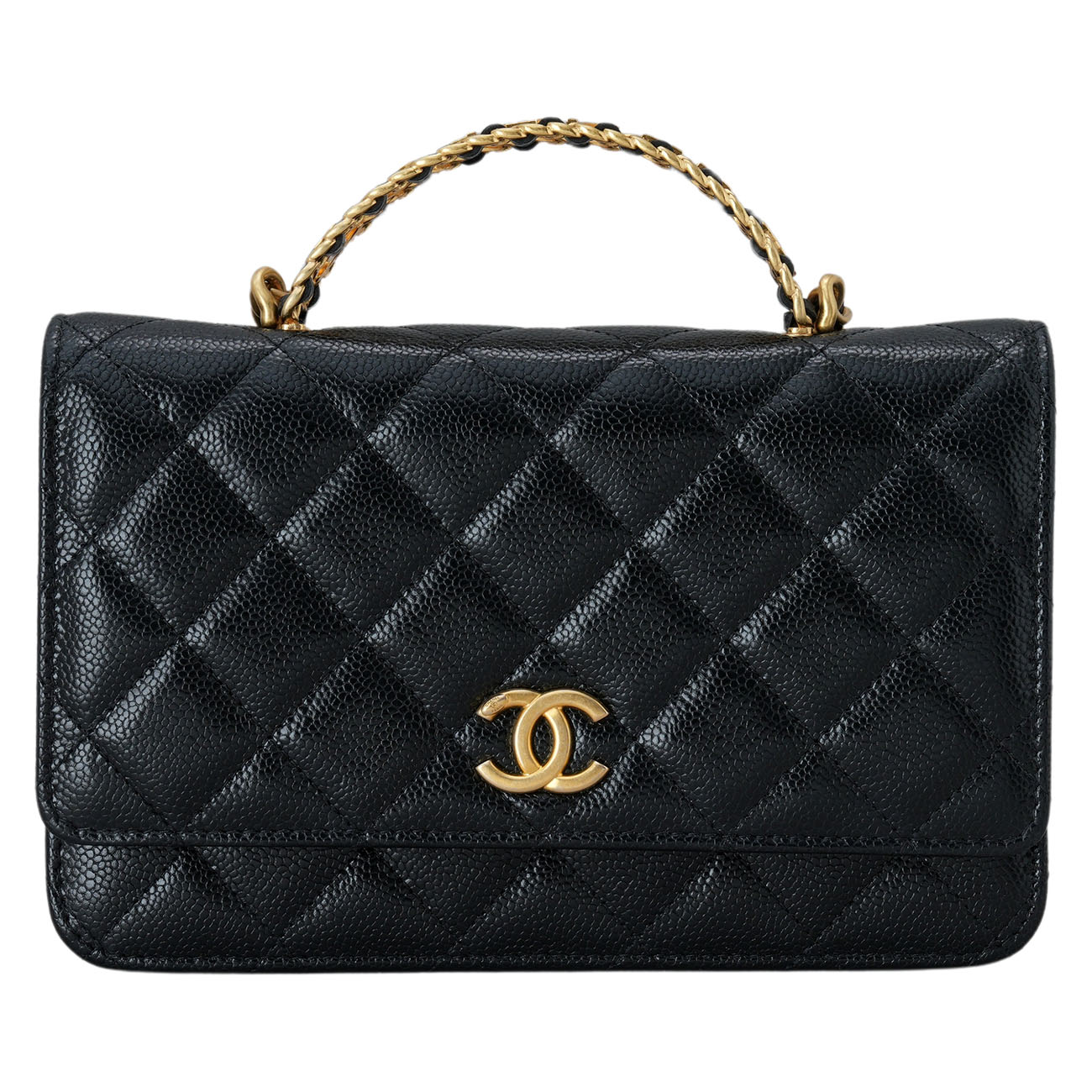 CHANEL(USED)샤넬 AP2804 시즌 캐비어 핸들 WOC