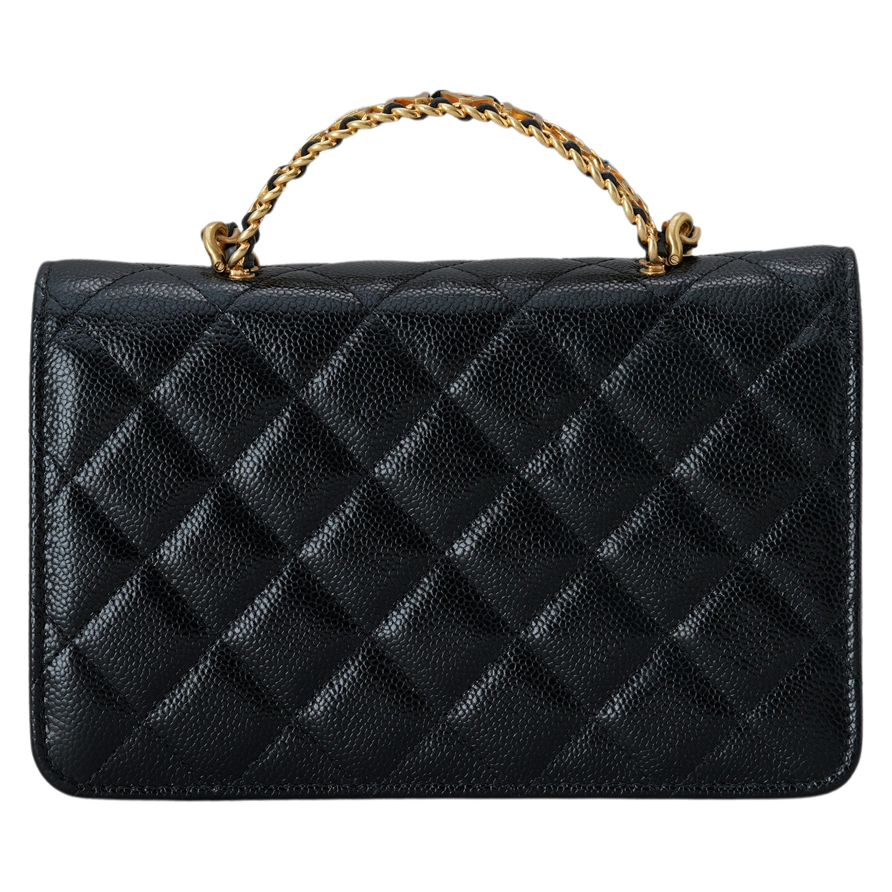 CHANEL(USED)샤넬 AP2804 시즌 캐비어 핸들 WOC