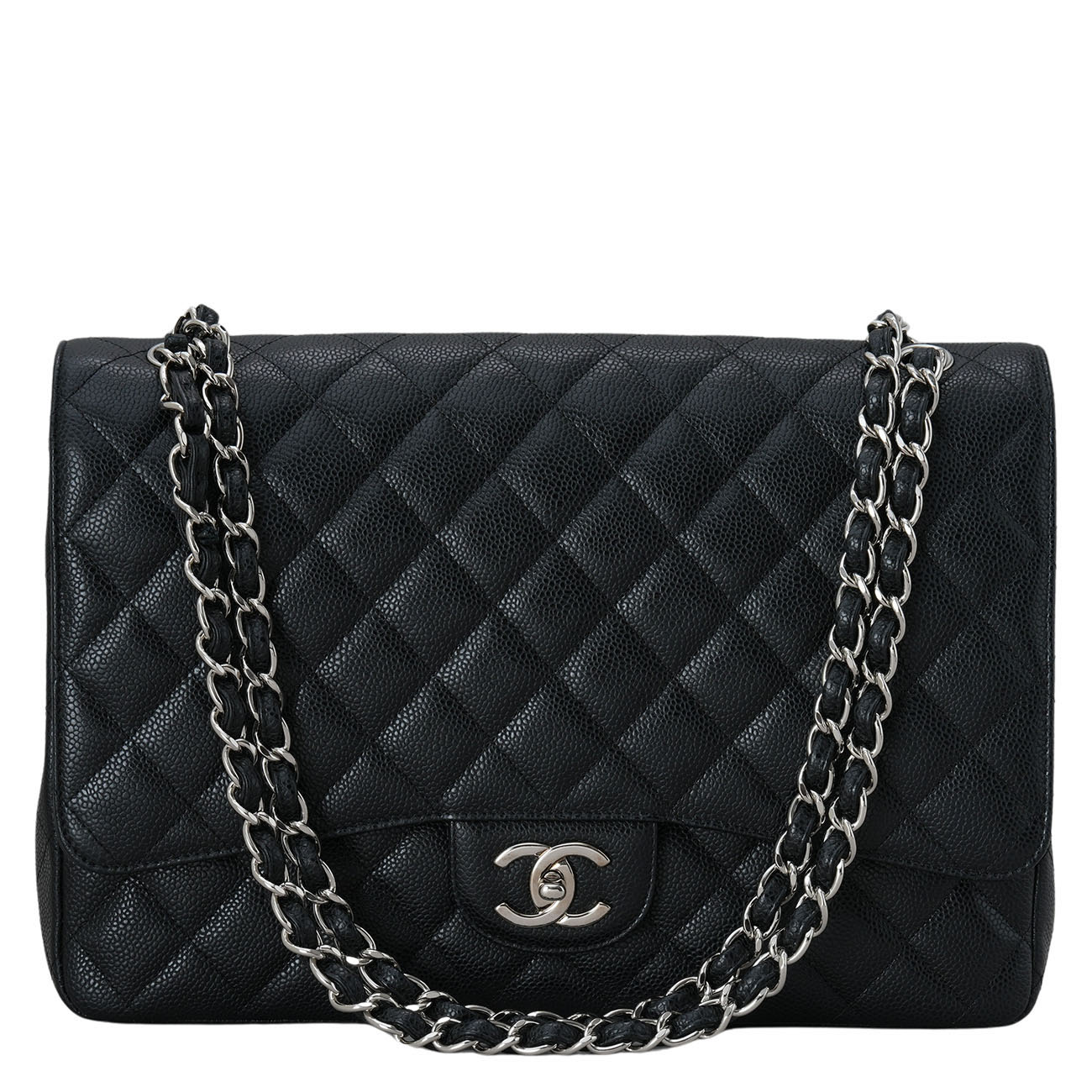 CHANEL(USED)샤넬 캐비어 클래식 맥시 플랩백