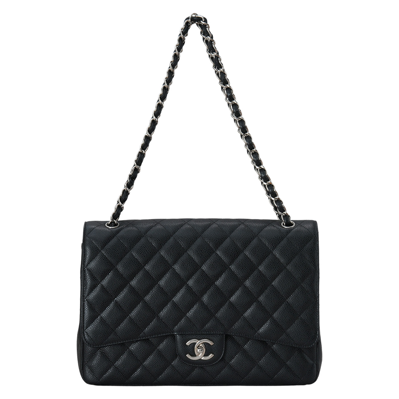CHANEL(USED)샤넬 캐비어 클래식 맥시 플랩백