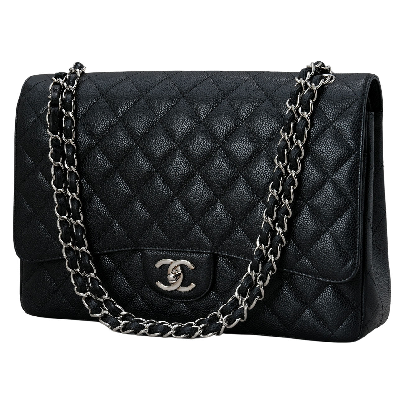 CHANEL(USED)샤넬 캐비어 클래식 맥시 플랩백