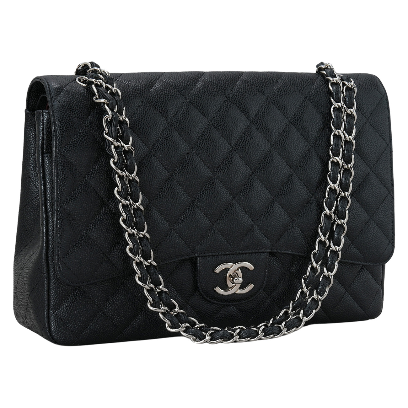 CHANEL(USED)샤넬 캐비어 클래식 맥시 플랩백