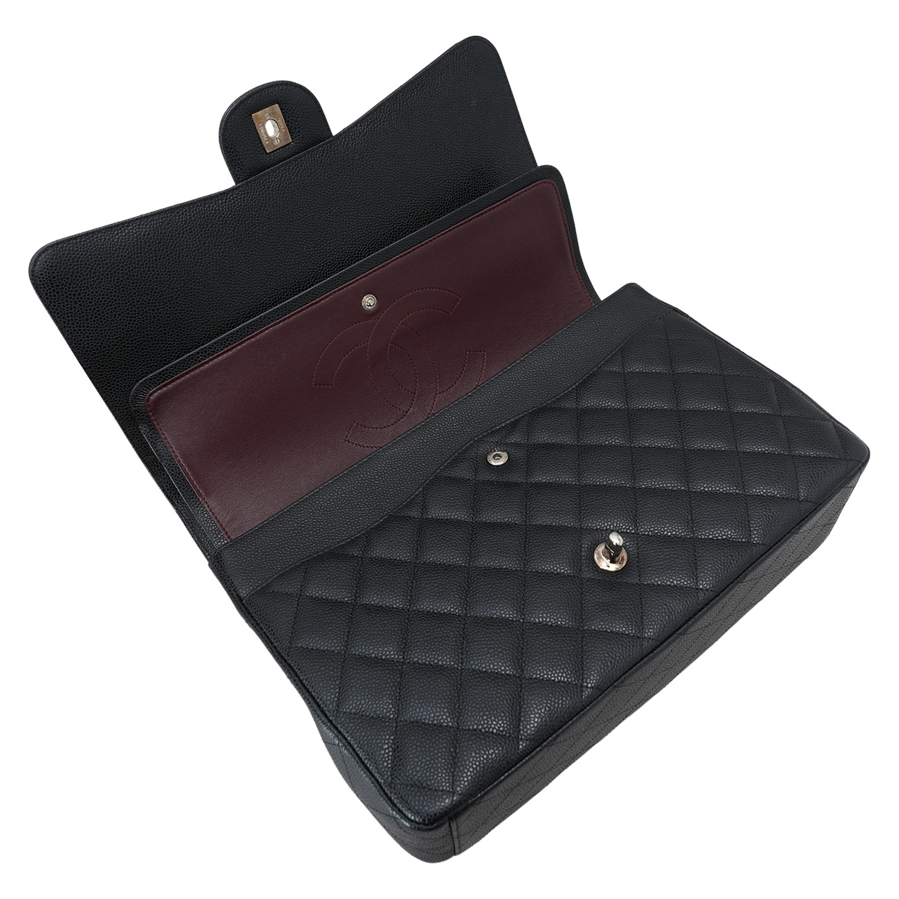 CHANEL(USED)샤넬 캐비어 클래식 맥시 플랩백
