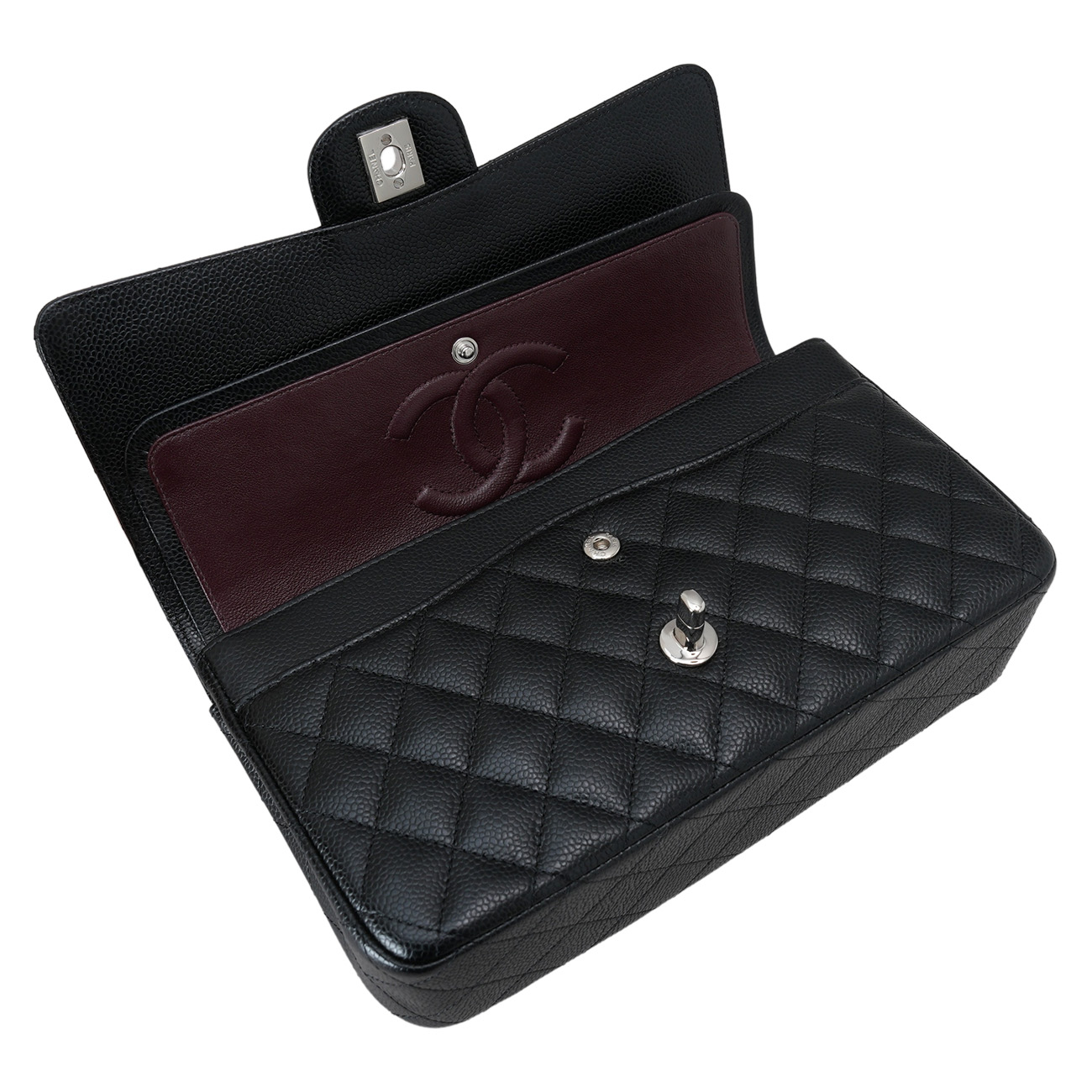 CHANEL(USED)샤넬 캐비어 클래식 미듐 플랩백