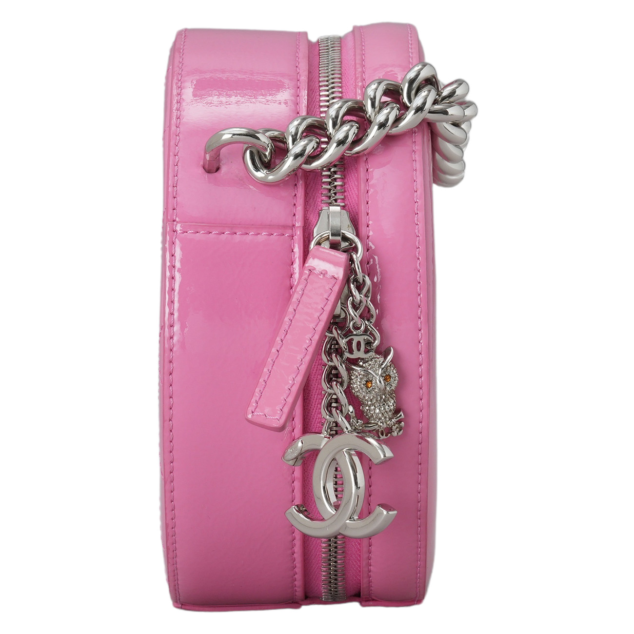 CHANEL(USED)샤넬 페이던트 시즌 라운드 체인 크로스백