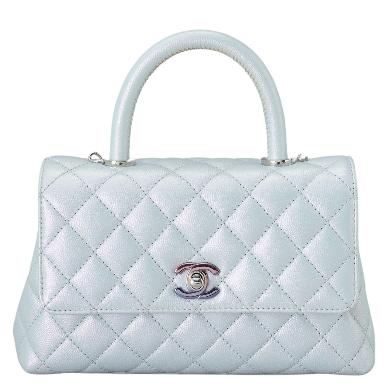 CHANEL(USED)샤넬 캐비어 코코핸들 스몰