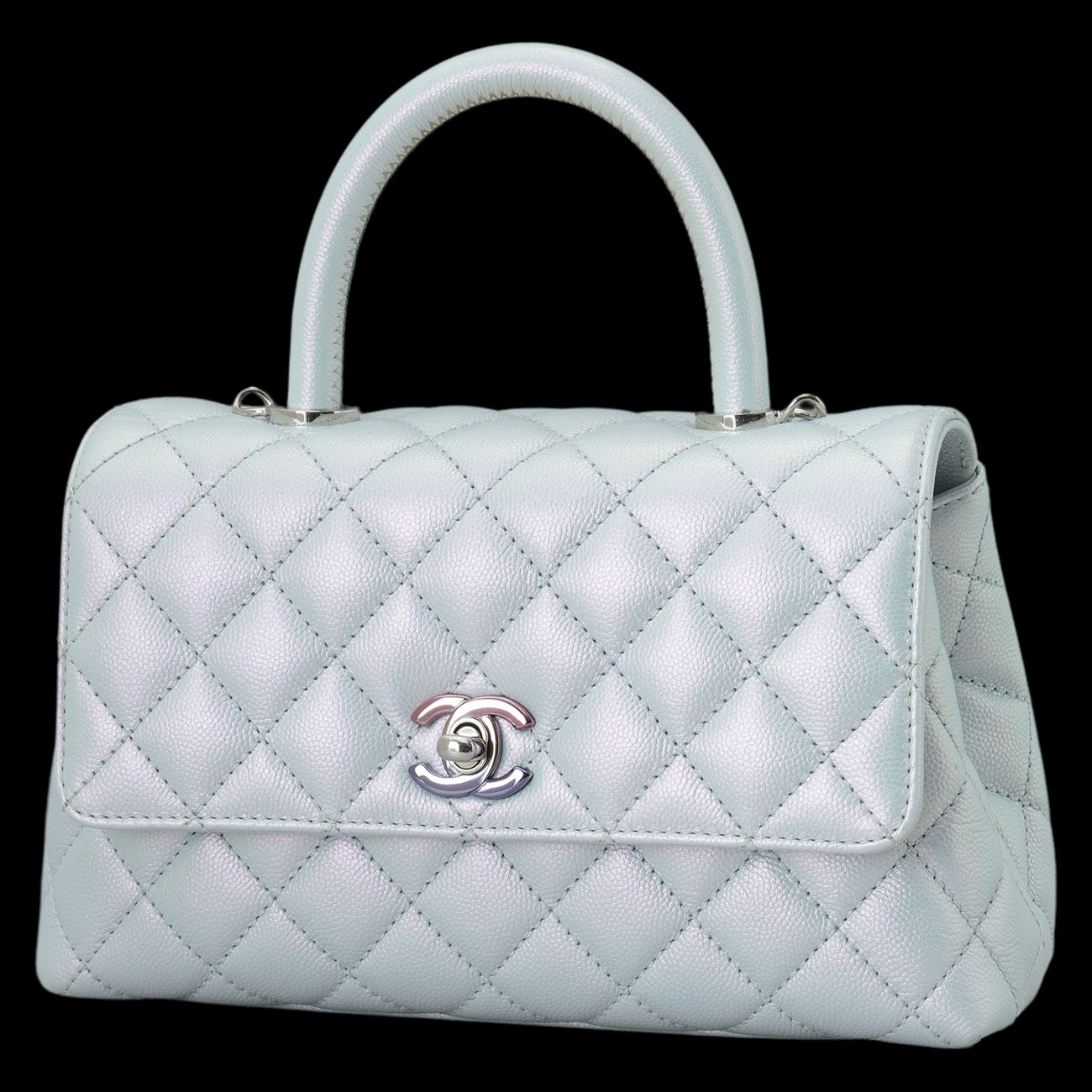 CHANEL(USED)샤넬 캐비어 코코핸들 스몰