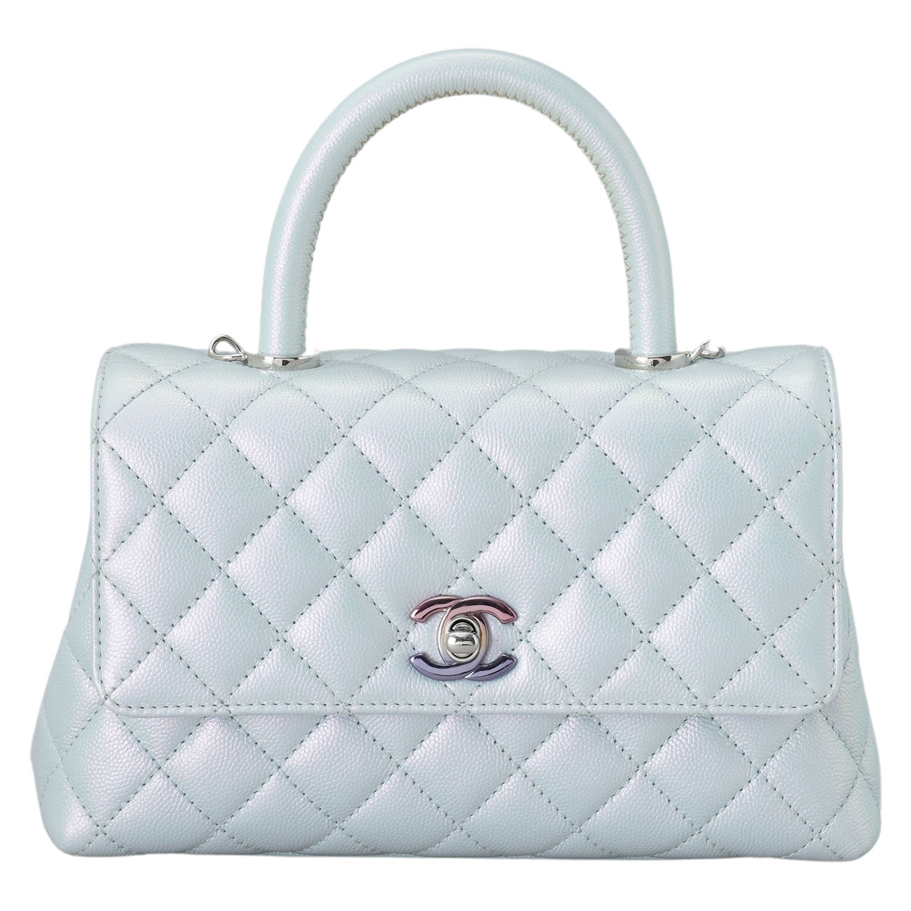 CHANEL(USED)샤넬 캐비어 코코핸들 스몰