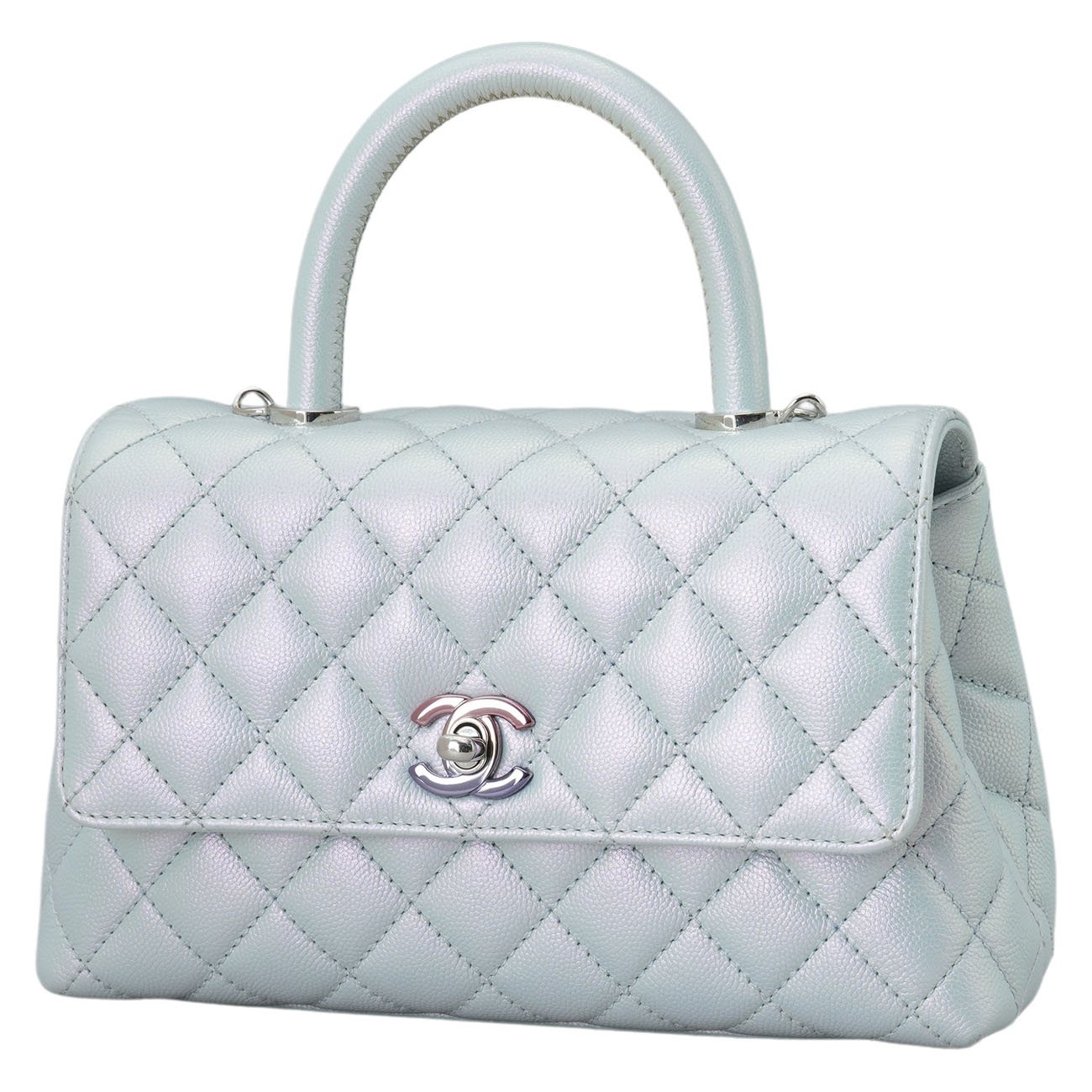 CHANEL(USED)샤넬 캐비어 코코핸들 스몰