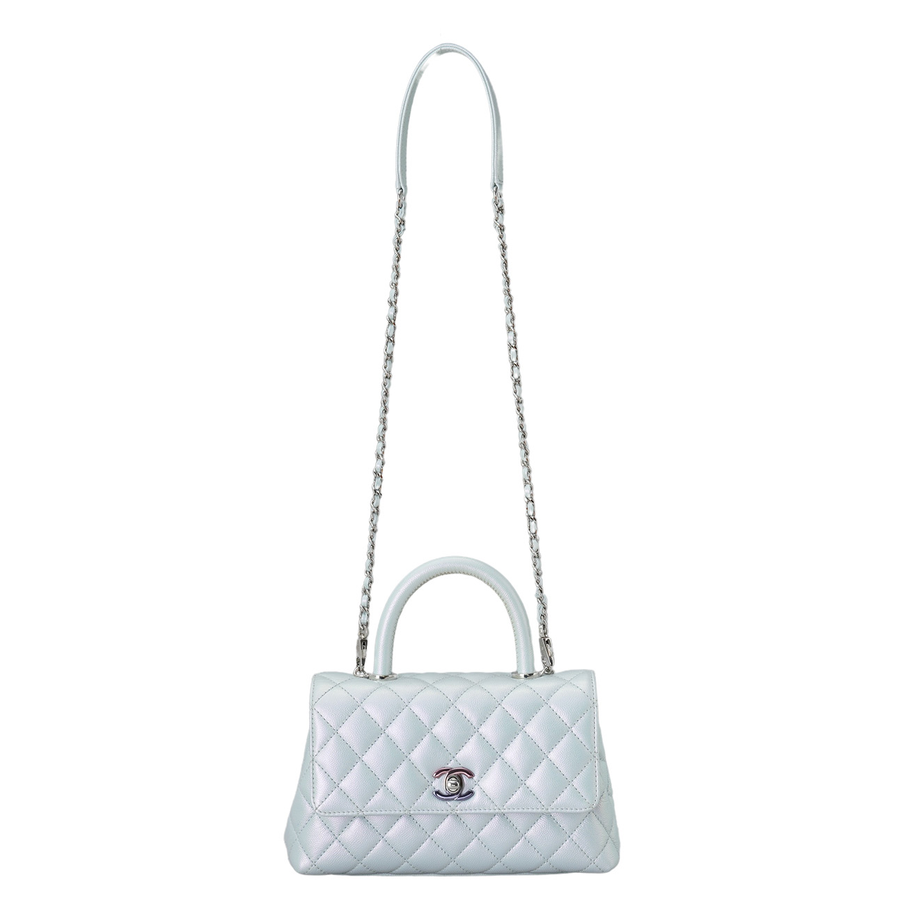 CHANEL(USED)샤넬 캐비어 코코핸들 스몰