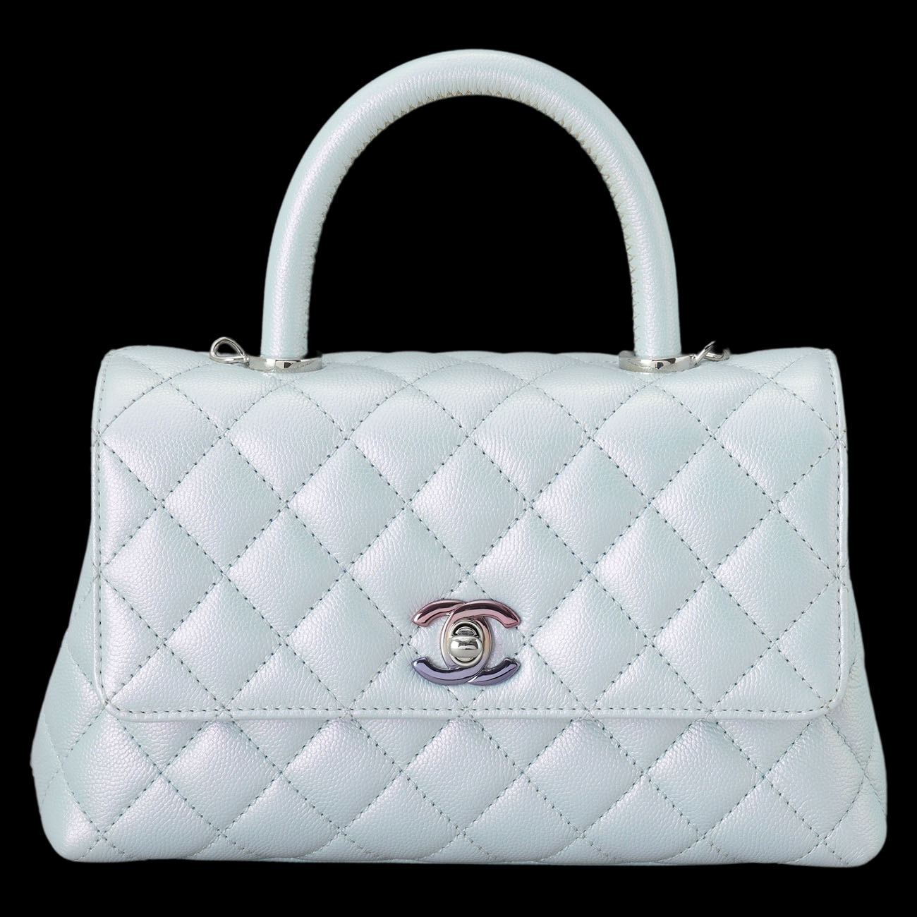 CHANEL(USED)샤넬 캐비어 코코핸들 스몰