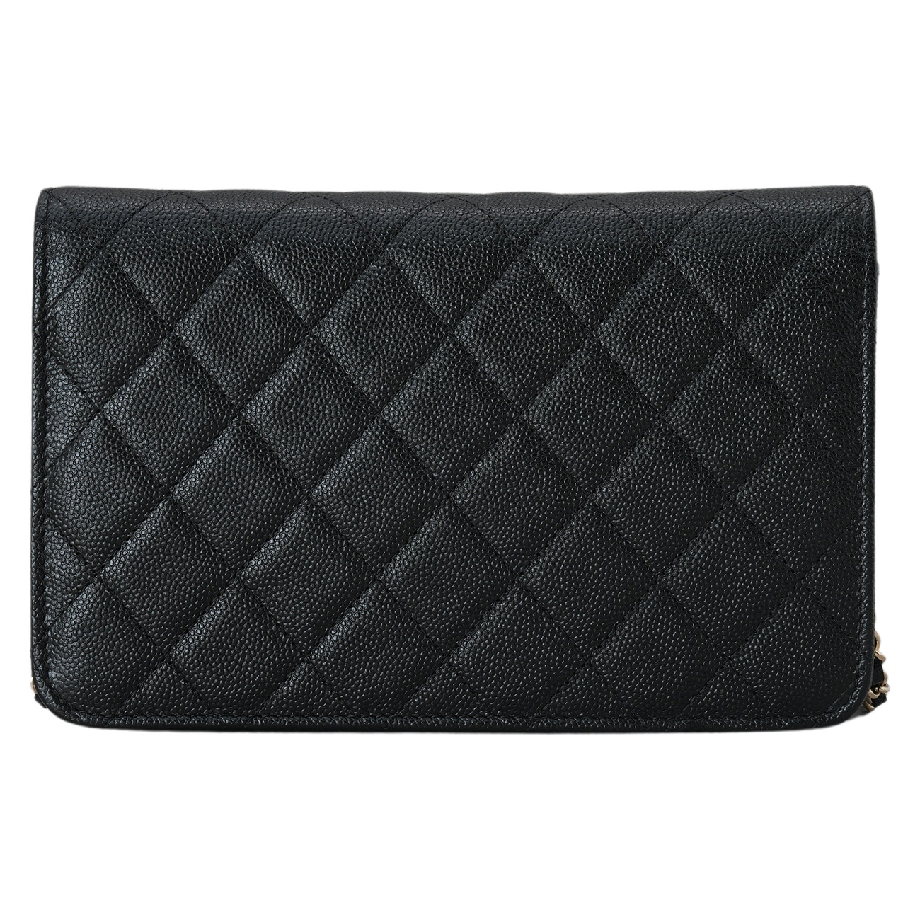 CHANEL(USED)샤넬 A80766 시즌 캐비어 CC로고 WOC