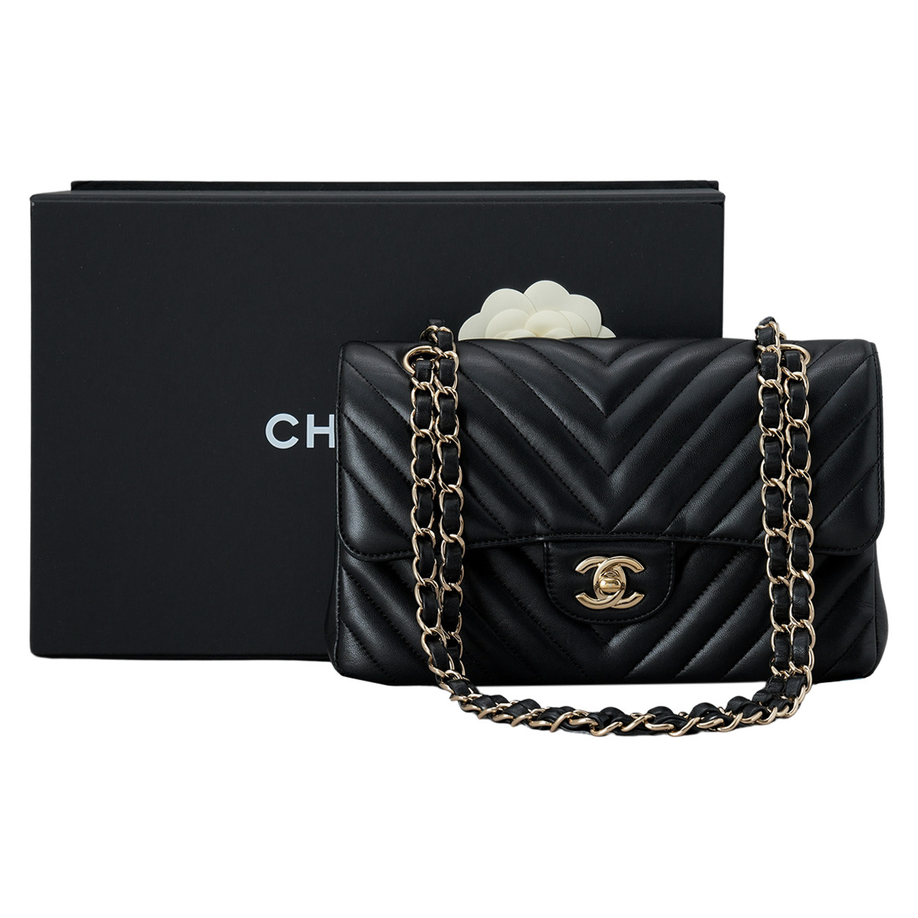 CHANEL(USED)샤넬 쉐브론 클래식 스몰 플랩백