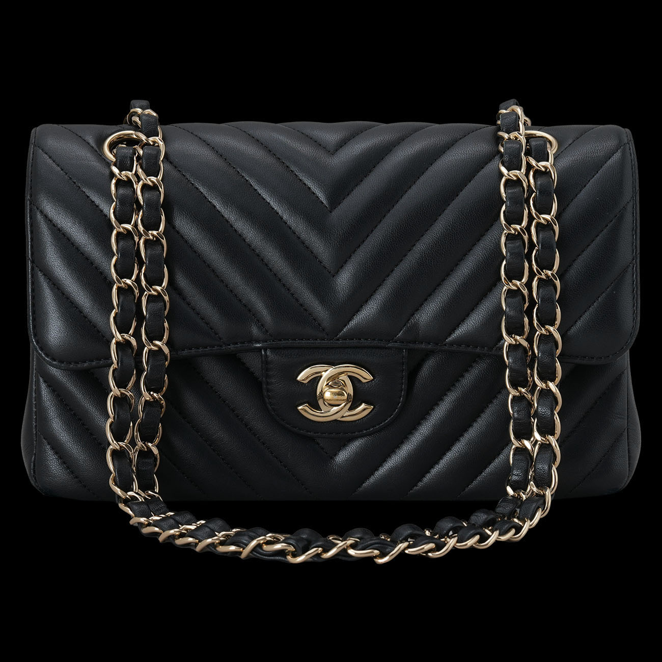 CHANEL(USED)샤넬 쉐브론 클래식 스몰 플랩백