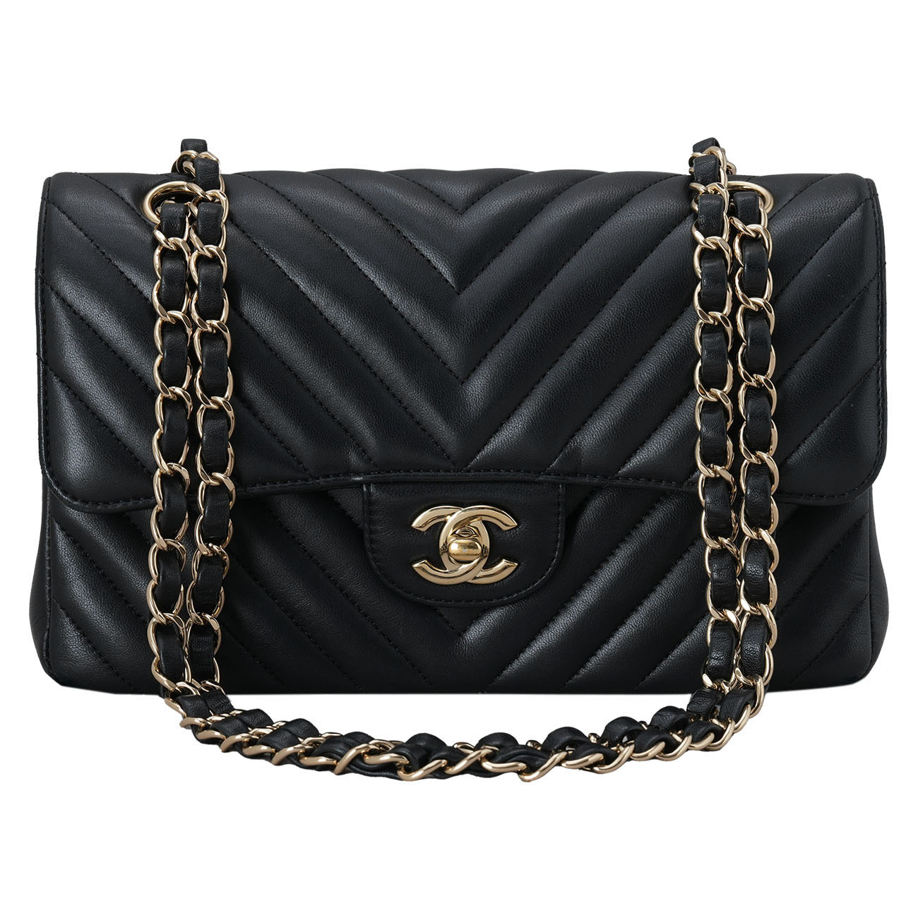 CHANEL(USED)샤넬 쉐브론 클래식 스몰 플랩백