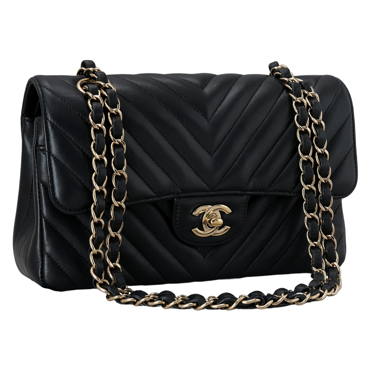 CHANEL(USED)샤넬 쉐브론 클래식 스몰 플랩백
