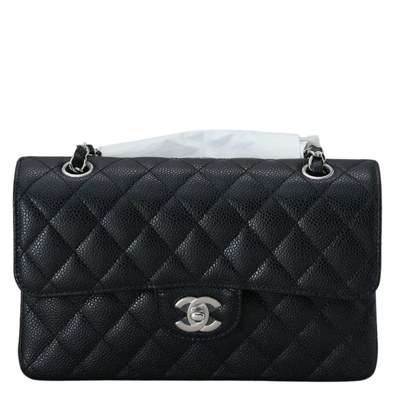 CHANEL(USED)샤넬 캐비어 클래식 스몰 플랩백