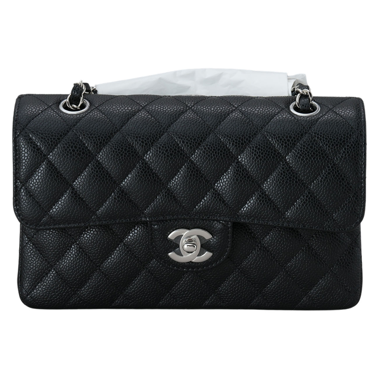 CHANEL(USED)샤넬 캐비어 클래식 스몰 플랩백