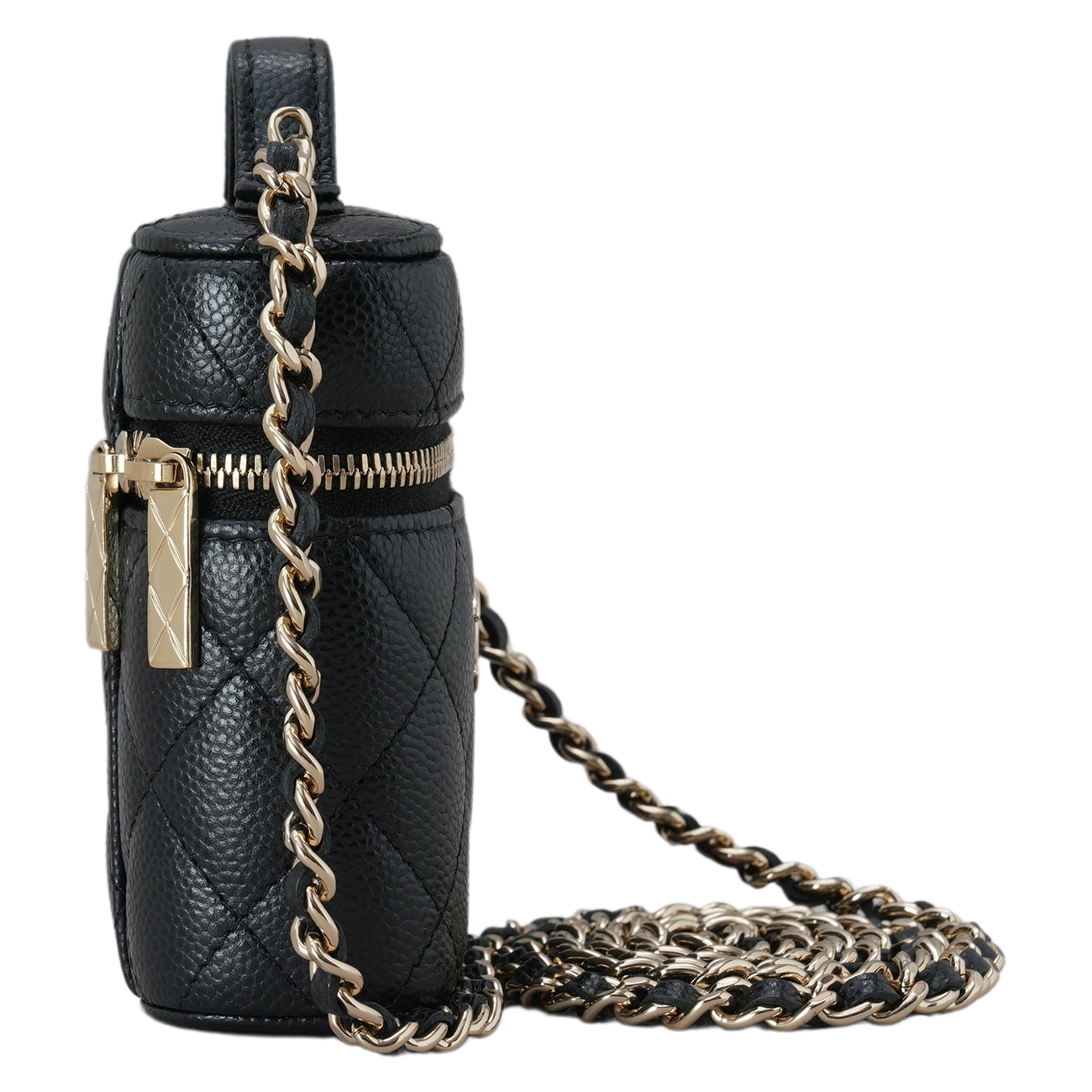 CHANEL(USED)샤넬 캐비어 베니티 탑핸들