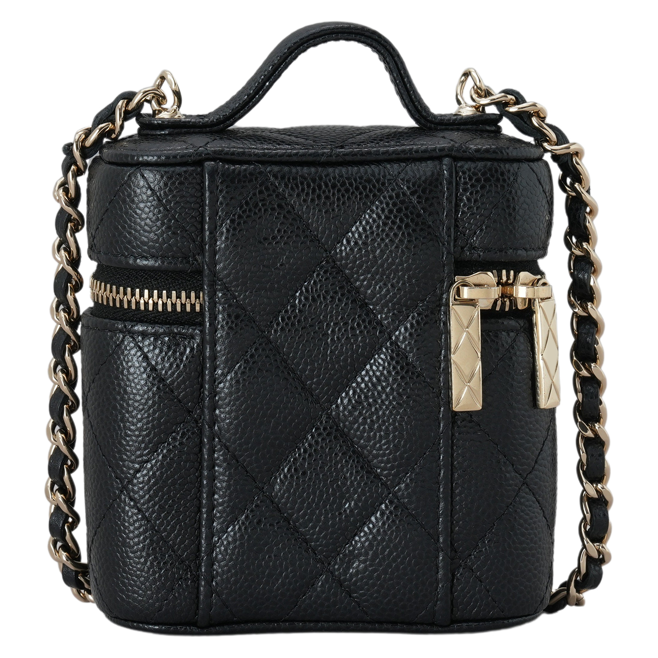 CHANEL(USED)샤넬 캐비어 베니티 탑핸들