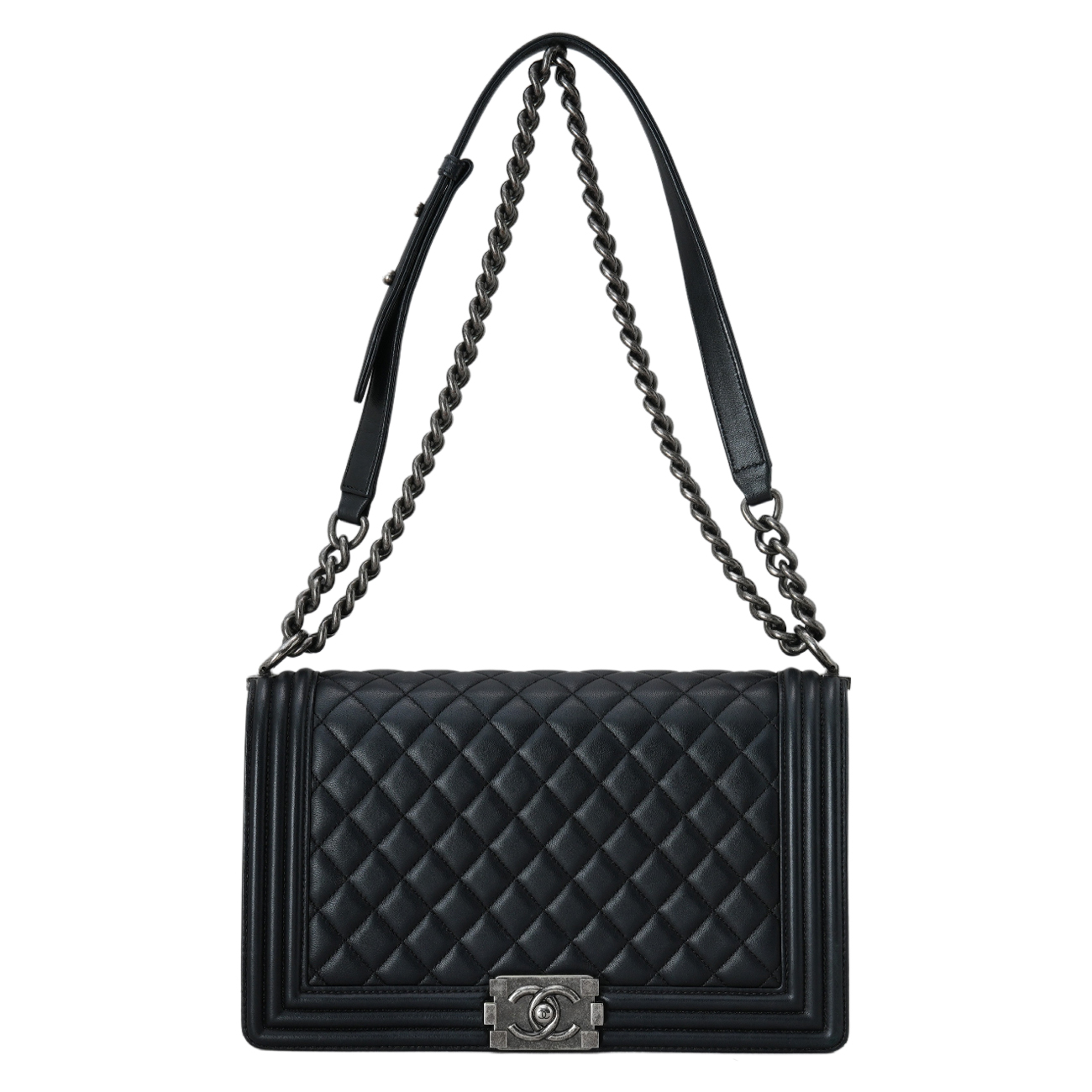 CHANEL(USED)샤넬 보이샤넬 뉴미듐 플랩백
