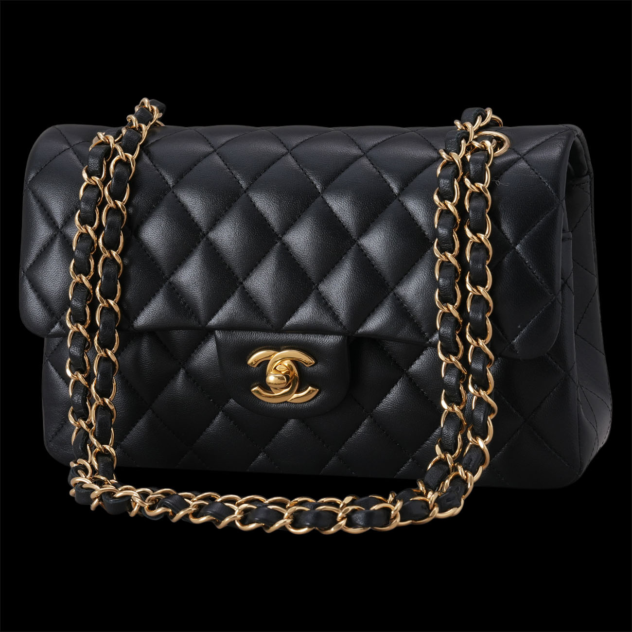 CHANEL(USED)샤넬 램스킨 클래식 스몰 플랩백
