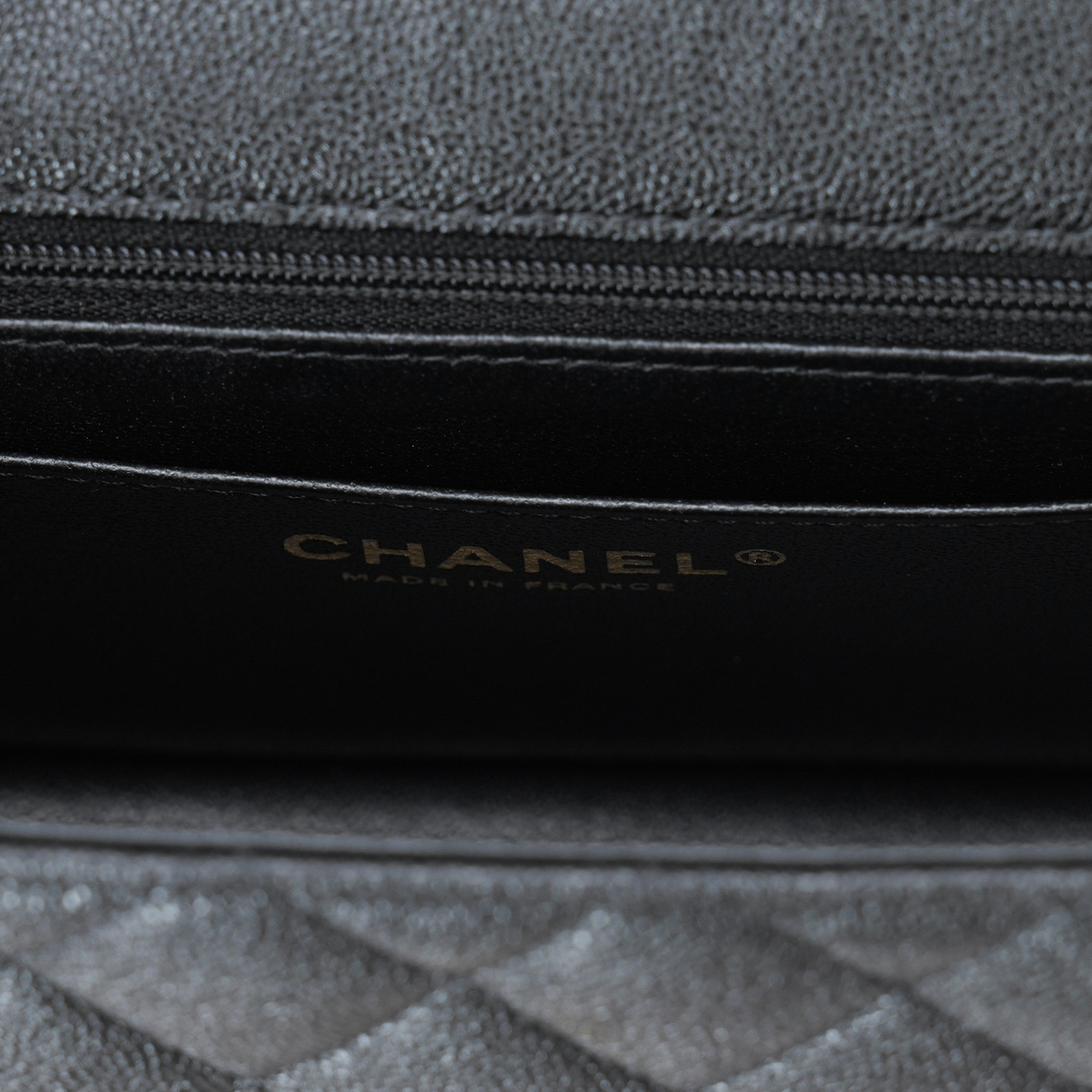 CHANEL(USED)샤넬 캐비어 클래식 뉴미니 탑핸들