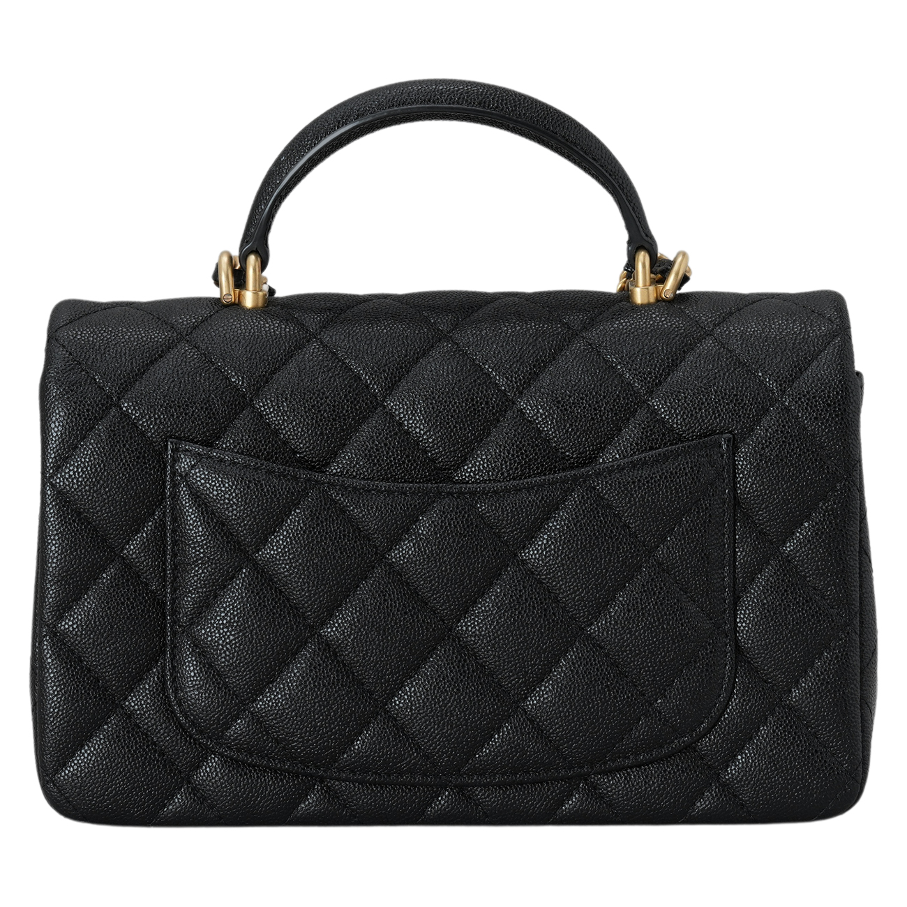 CHANEL(USED)샤넬 캐비어 클래식 뉴미니 탑핸들