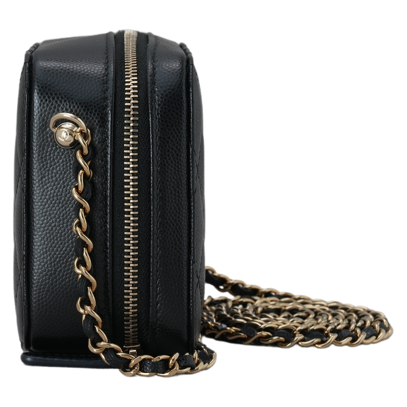 CHANEL(USED)샤넬 AP2426 시즌 캐비어 카메라백