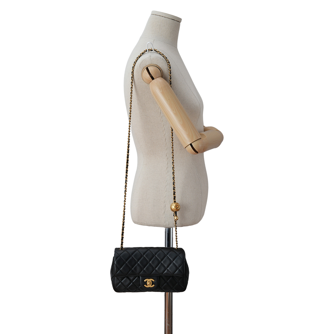 CHANEL(USED)샤넬 뉴미니 골든볼 크로스백
