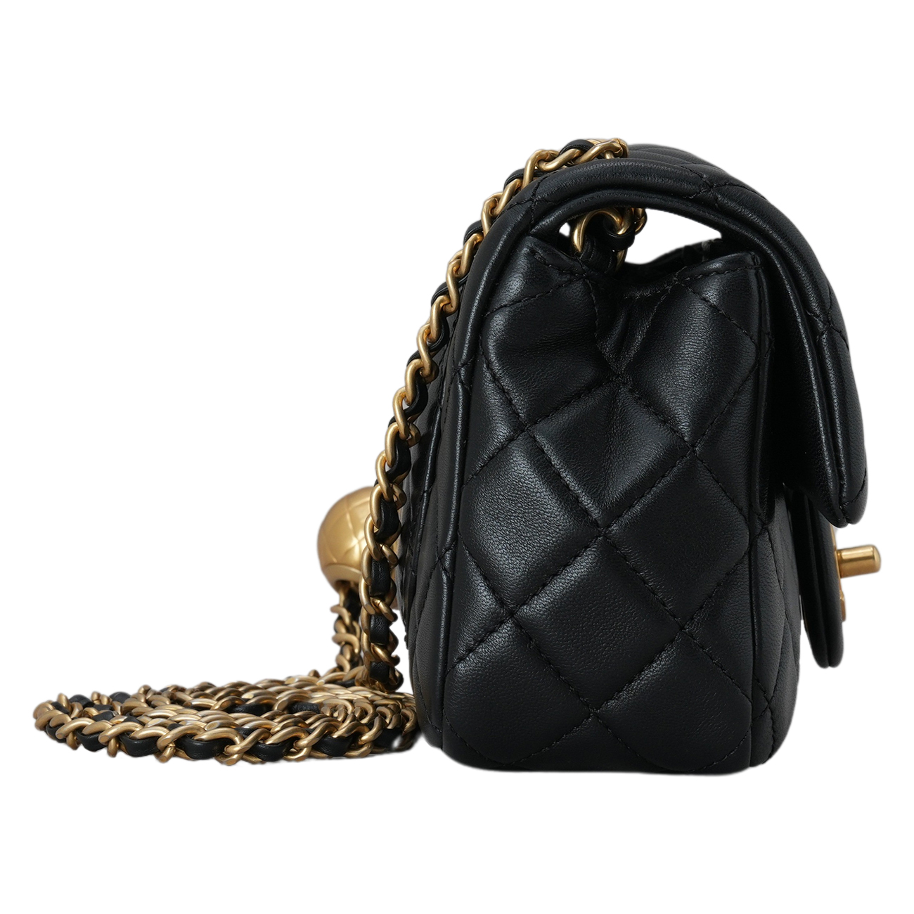 CHANEL(USED)샤넬 뉴미니 골든볼 크로스백