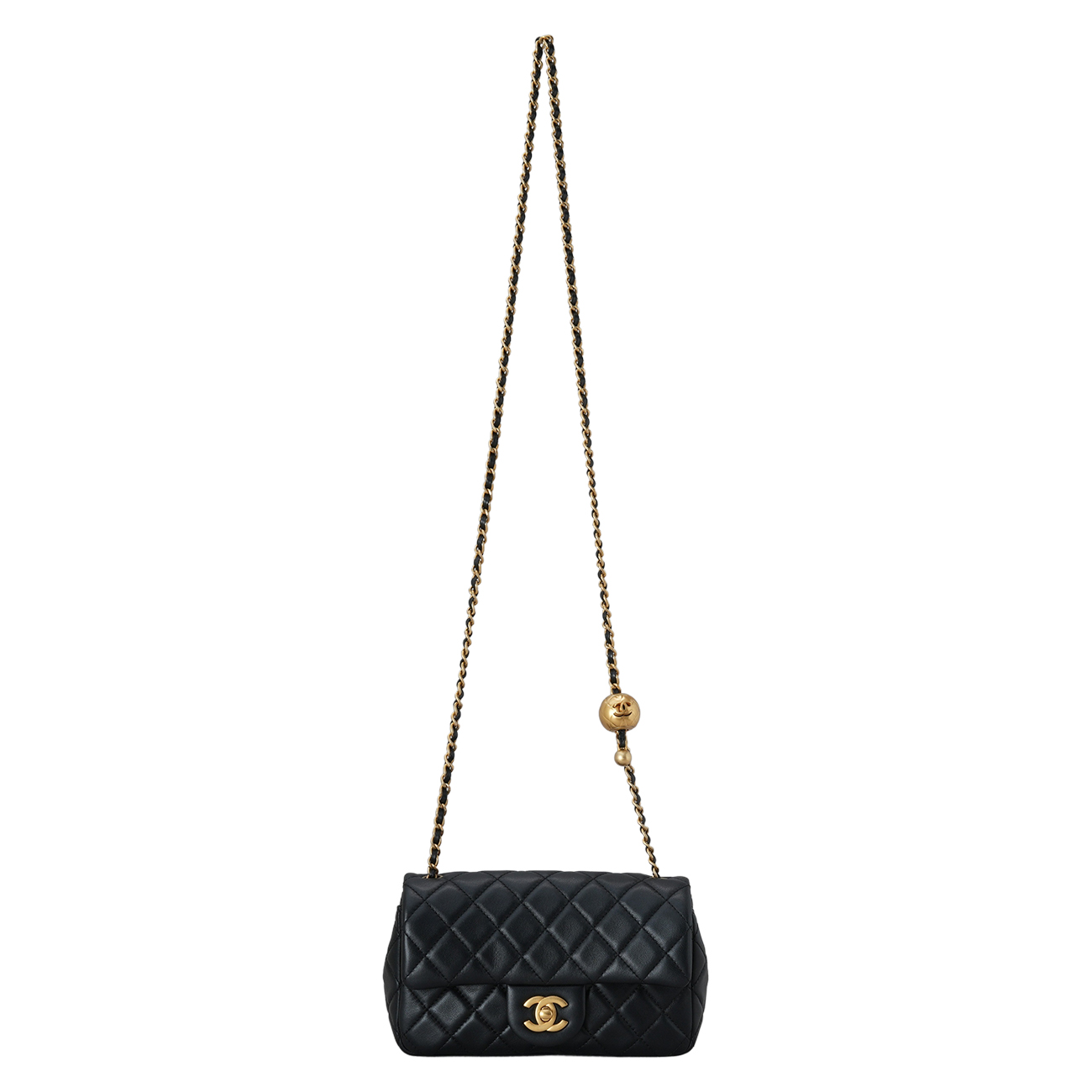 CHANEL(USED)샤넬 뉴미니 골든볼 크로스백