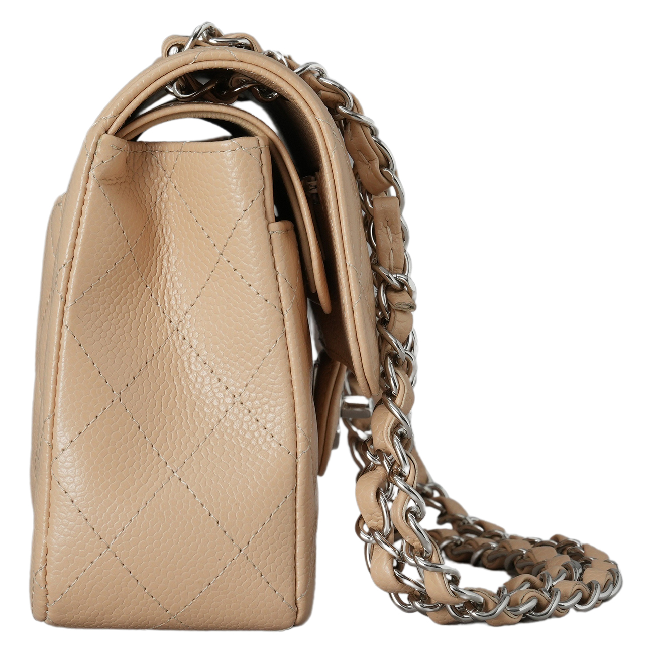 CHANEL(USED)샤넬 A01113 캐비어 클래식 스몰 플랩백
