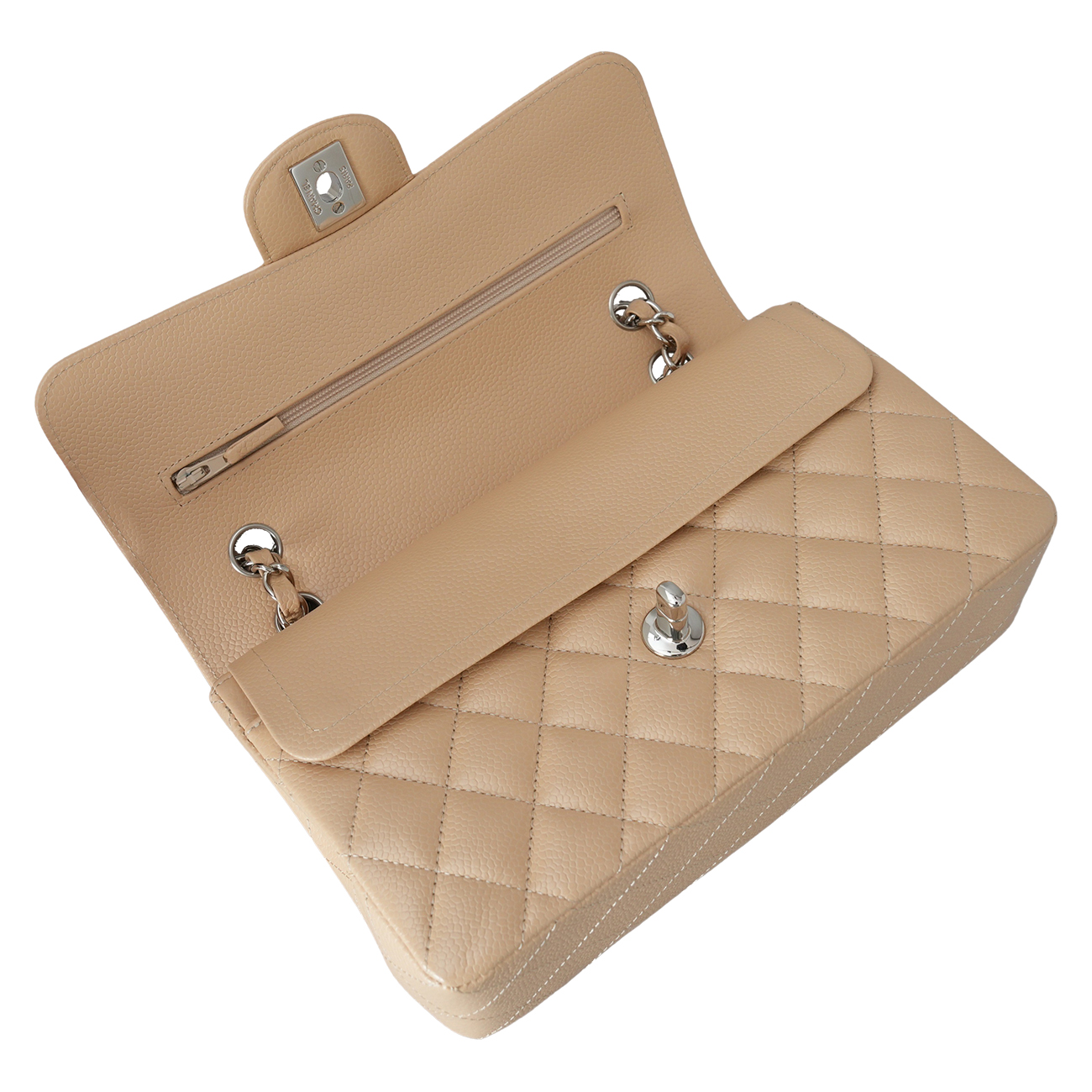 CHANEL(USED)샤넬 A01113 캐비어 클래식 스몰 플랩백