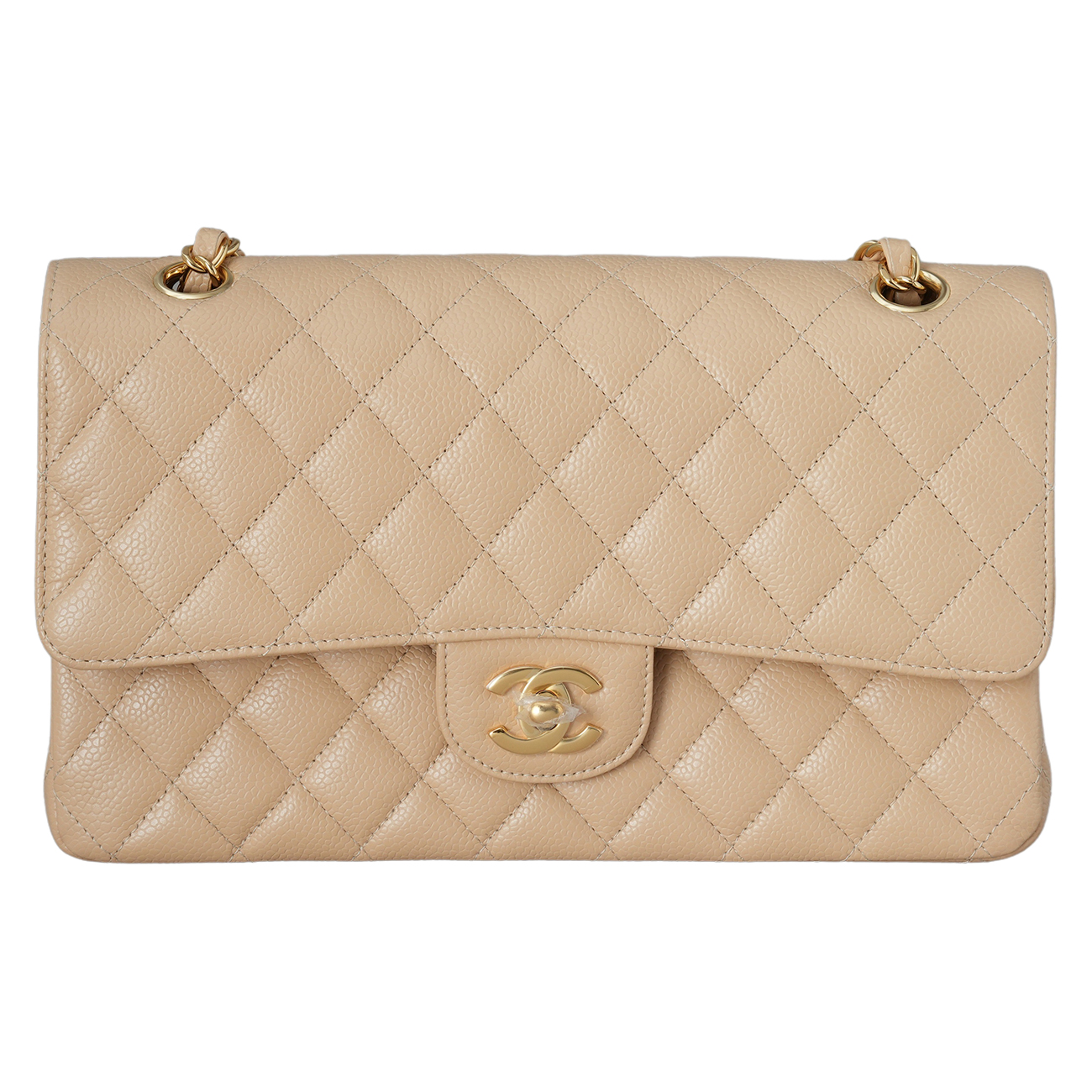 CHANEL(USED)샤넬 캐비어 클래식 미듐 플랩백