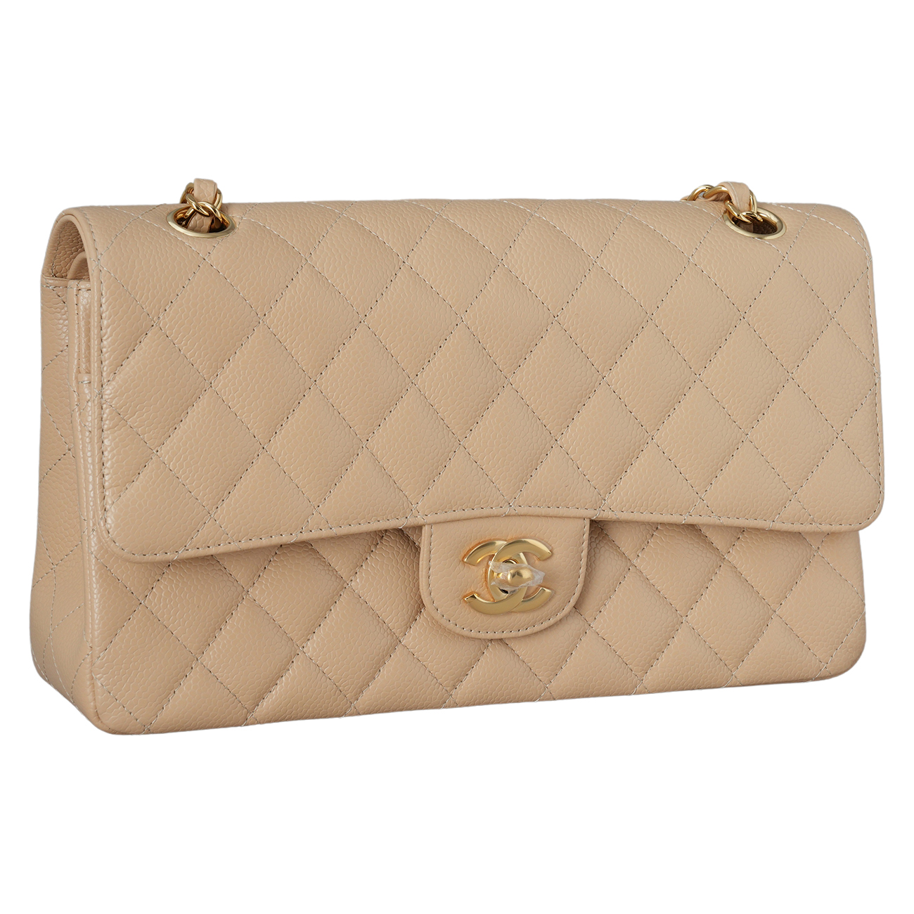 CHANEL(USED)샤넬 캐비어 클래식 미듐 플랩백