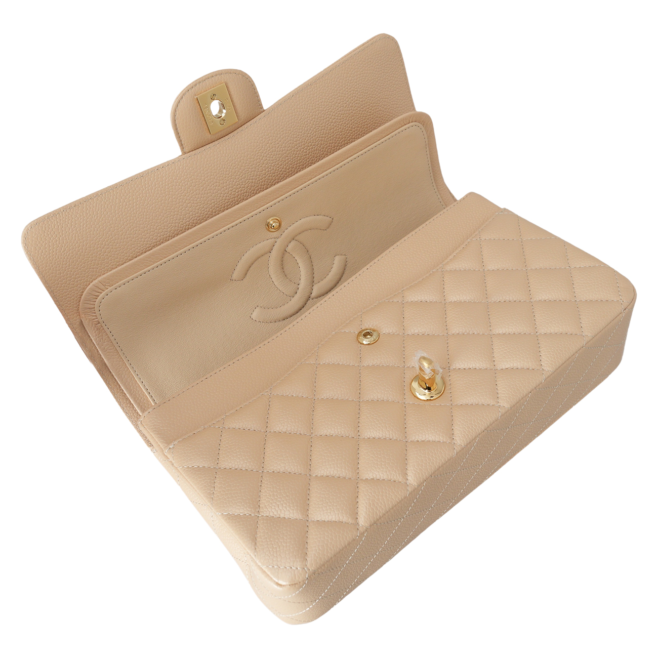 CHANEL(USED)샤넬 캐비어 클래식 미듐 플랩백