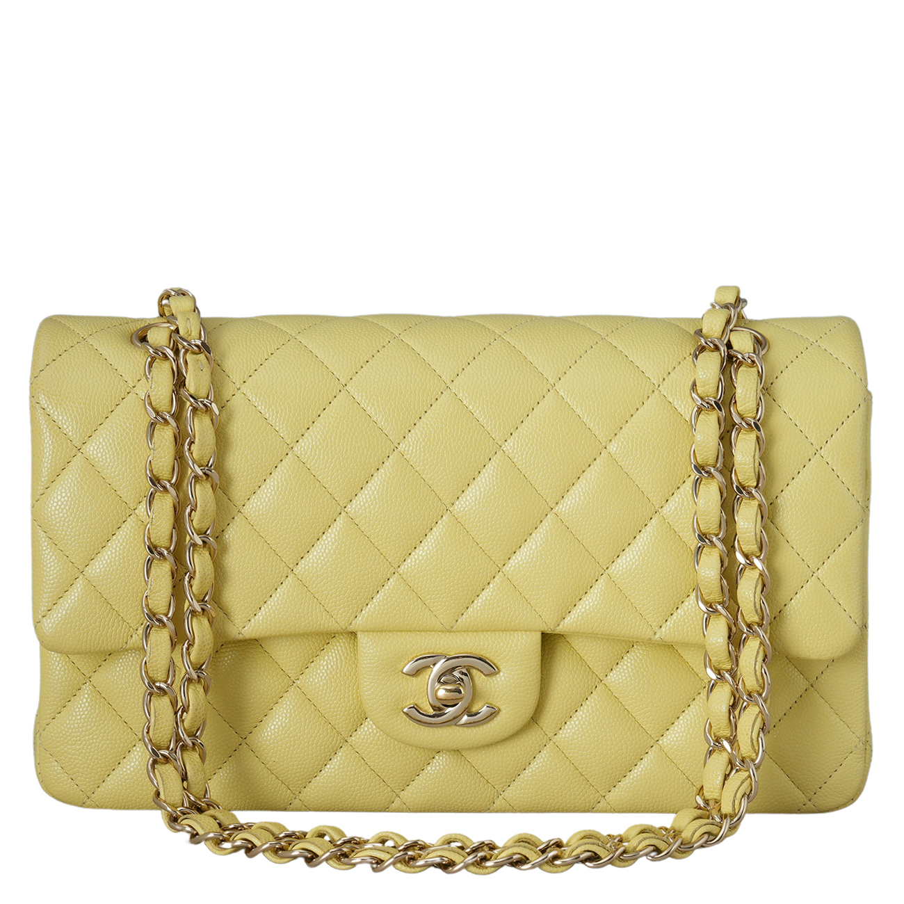 CHANEL(USED)샤넬 캐비어 클래식 미듐 플랩백