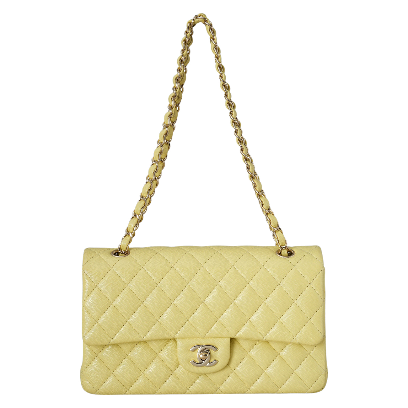 CHANEL(USED)샤넬 캐비어 클래식 미듐 플랩백